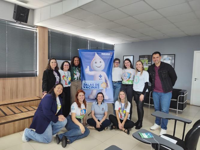 Saúde capacita profissionais para qualificar salas de vacinação e ampliar cobertura