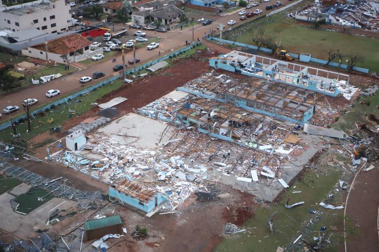 Equipes da Saúde do Paraná já fizeram 750 atendimentos a vítimas do tornado