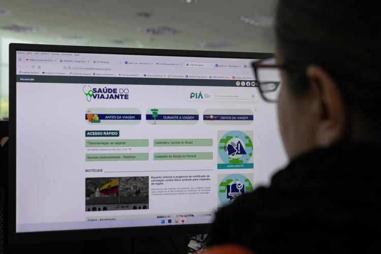 Portal Saúde do Viajante registra média de 700 mil acessos por ano