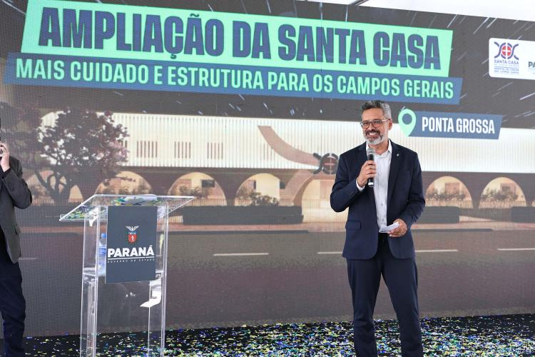 Estado libera R$ 33 milhões para nova UTI e modernização da Oncologia da Santa Casa de Ponta Grossa