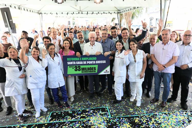 Estado libera R$ 33 milhões para nova UTI e modernização da Oncologia da Santa Casa de Ponta Grossa