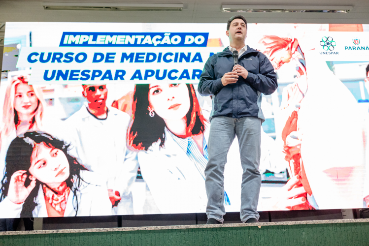 Ratinho Junior autoriza curso de Medicina na Unespar, demanda histórica da região de Apucarana