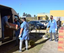 Copel repassa ao Lacen 200 mil kits para testes da Covid