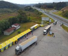 Paraná faz “blitz da saúde” para cuidar dos caminhoneiros