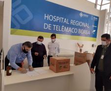 Governo ativa segunda etapa de leitos de UTI exclusivos Covid-19 no Hospital Regional de Telêmaco Borba