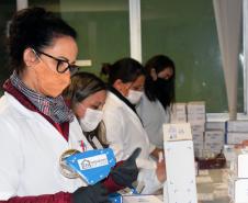 Ações articuladas no atendimento das Farmácias do Estado contribuem para o enfrentamento à pandemia
