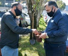 Secretário participa da campanha “Floresce Paraná” em alusão ao Dia do Voluntariado