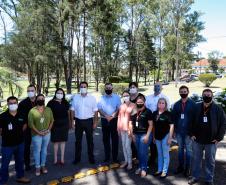 Governador e secretário da Saúde visitam Hospital de Dermatologia Sanitária do Paraná 