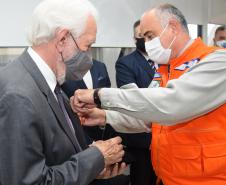 Secretário é homenageado pela Defesa Civil do Paraná