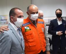 Secretário é homenageado pela Defesa Civil do Paraná