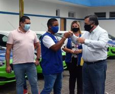 Governo entrega novos veículos para auxiliar no atendimento de saúde em Antonina