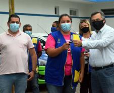 Governo entrega novos veículos para auxiliar no atendimento de saúde em Antonina