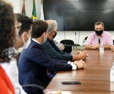Beto Preto recebe a nova diretoria do Consórcio Paraná Saúde