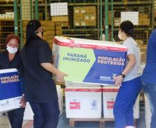 Agilidade das equipes da Saúde garante entrega a todos os municípios do Paraná