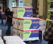 Agilidade das equipes da Saúde garante entrega a todos os municípios do Paraná