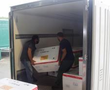 Agilidade das equipes da Saúde garante entrega a todos os municípios do Paraná