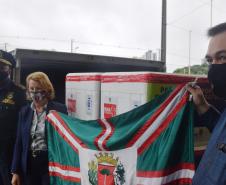 Agilidade das equipes da Saúde garante entrega a todos os municípios do Paraná