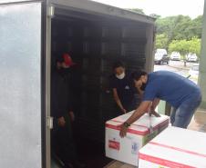 Agilidade das equipes da Saúde garante entrega a todos os municípios do Paraná