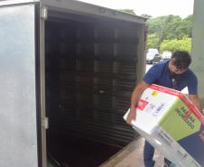 Agilidade das equipes da Saúde garante entrega a todos os municípios do Paraná