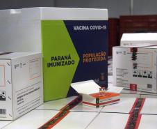 Agilidade das equipes da Saúde garante entrega a todos os municípios do Paraná