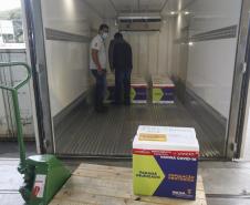 ENVIO DE VACINAS PARA AS REGIONAIS DE SAÚDE