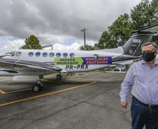 Governo vai usar frota aérea para agilizar transporte da vacina no Paraná