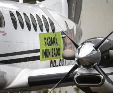Governo vai usar frota aérea para agilizar transporte da vacina no Paraná