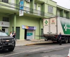 Sesa realiza força-tarefa neste final de semana para entrega de insumos que serão usados na vacinação contra a Covid-19