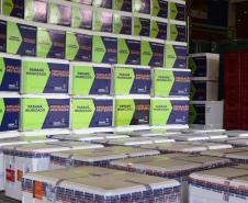 Paraná recebeu neste sábado mais 240,4 mil doses da vacina contra a Covid-19