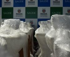 Saúde recebe equipamentos que podem viabilizar até 70 novos leitos de UTI no Paraná