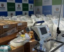 Saúde recebe equipamentos que podem viabilizar até 70 novos leitos de UTI no Paraná