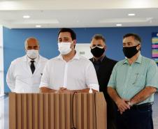 Governo inaugura 52 novos leitos de UTI para Covid-19 em Campo Largo
