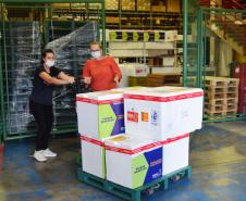 Paraná distribui novo lote e começa a vacinar idosos com mais de 75 anos