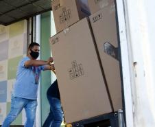 Saúde envia 37 ventiladores para o Oeste do Paraná 