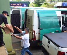 Saúde distribui medicamentos de kit de intubação para 31 hospitais do Paraná