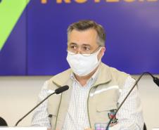 Secretário estadual de Saúde, Beto Preto