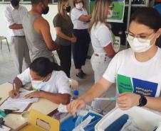 Vacinação contra a Covid-19 em Goioerê.