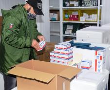 Estado distribui mais 205 mil vacinas contra a Covid-19; veja divisão por regional
