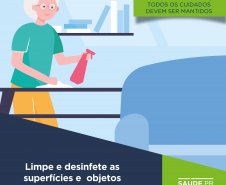 Campanha reforça que idosos vacinados têm que manter uso da máscara e distanciamento