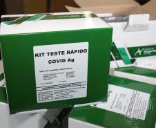 Saúde envia mais 464 mil testes para diagnóstico da Covid-19