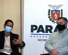 Saúde e Segurança discutem vacinação e ações conjuntas no combate à Covid-19