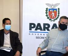 Saúde e Segurança discutem vacinação e ações conjuntas no combate à Covid-19