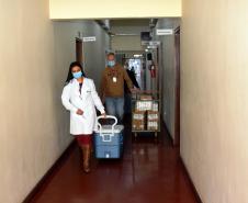Governo do Estado descentraliza vacinas da Pfizer e municípios já recebem as doses