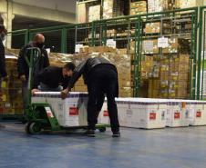 Paraná recebe 352,7 mil doses da vacina AstraZeneca