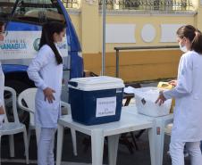 Trabalhadores portuários começam a ser vacinados contra a Covid-19 no Paraná