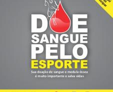 Campanha “Doe Sangue pelo Esporte” é lançada pelo Hemepar