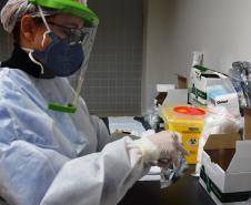 Paraná realiza estratégia de testagem para Covid-19 no aeroporto internacional Afonso Pena