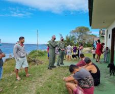 Comunidades Ribeirinhas recebem vacina contra a Covid-19 em Guaraqueçaba 