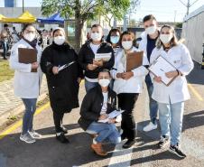 Municípios aderem campanha de domingo a domingo e população é vacinada contra a Covid-19 neste sábado
