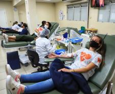 Com estoque 40% abaixo do ideal, Hemepar faz apelo à população para doar sangue.